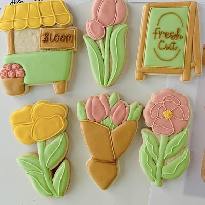 Flower Market cookie Class