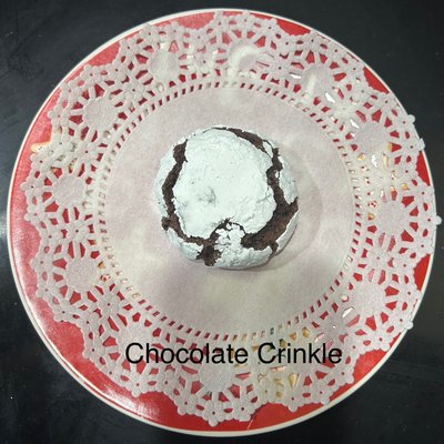 Chocolate Crinkle Cookies