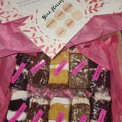 Sample Cake boxes