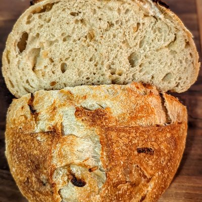 Roasted Garlic & Olive Oil Sourdough 