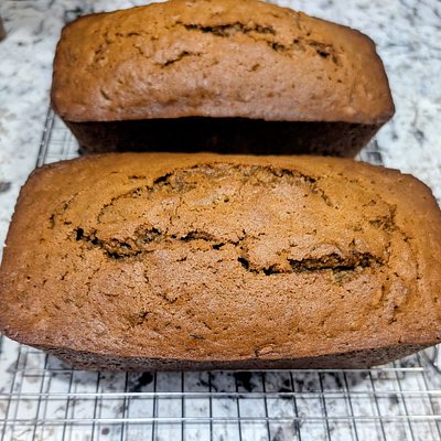 Zucchini Bread with Walnuts 