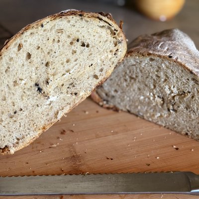 Sourdough Everything Bagel 