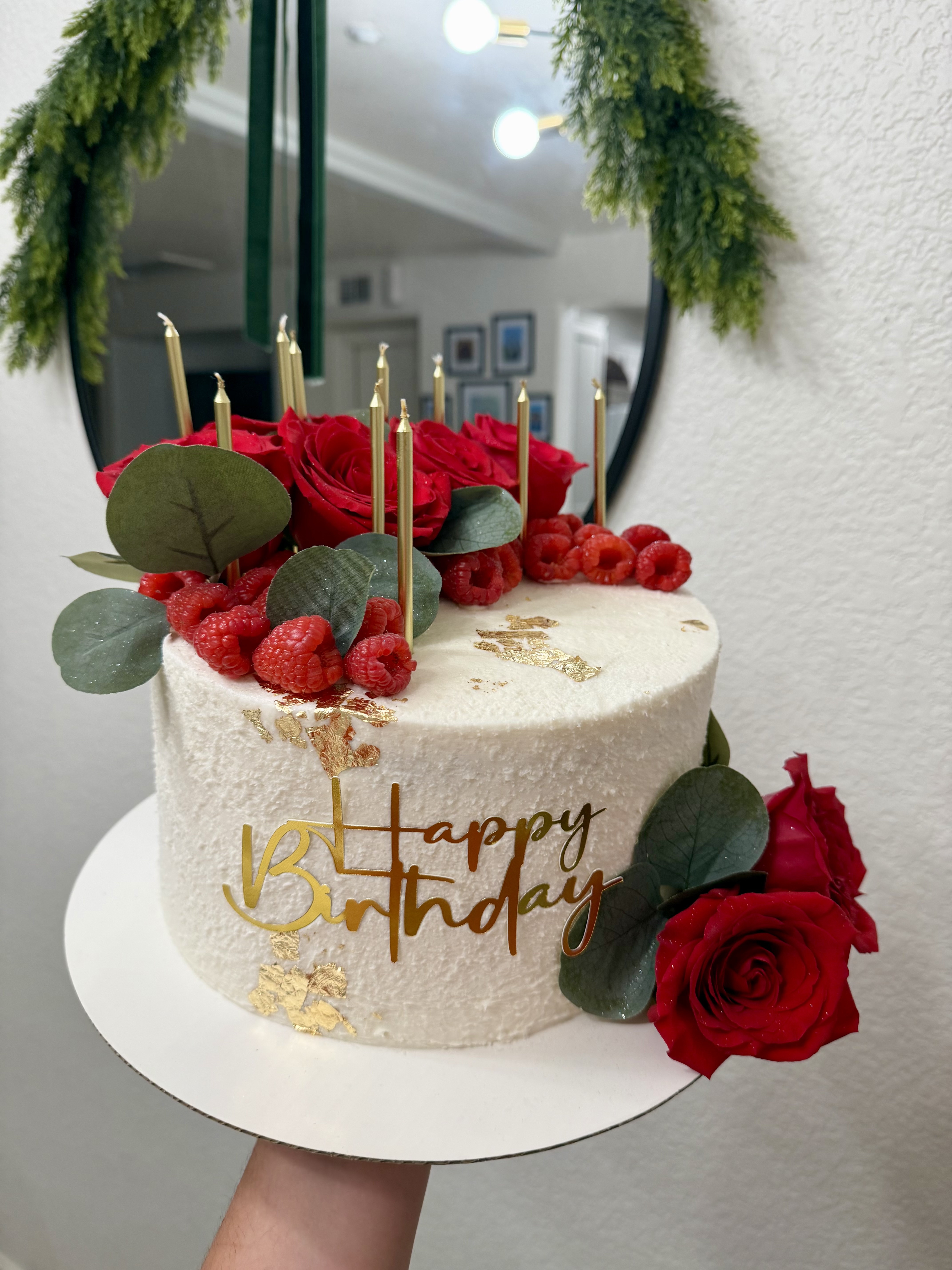 8” Round Cake 