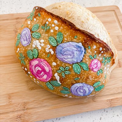 Hand Painted Original Sourdough