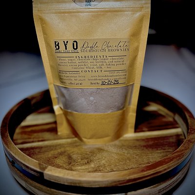 BYO (Bake Your Own) Double Chocolate Brownie