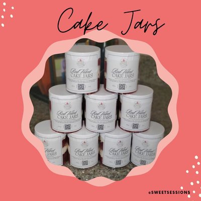 Assorted Cake Jars