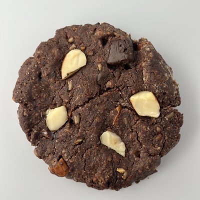 Double Chocolate Espresso Walnut Cookies
