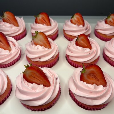 Strawberry Cupcakes 