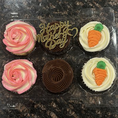Dozen Assorted Mothers Day Cupcakes