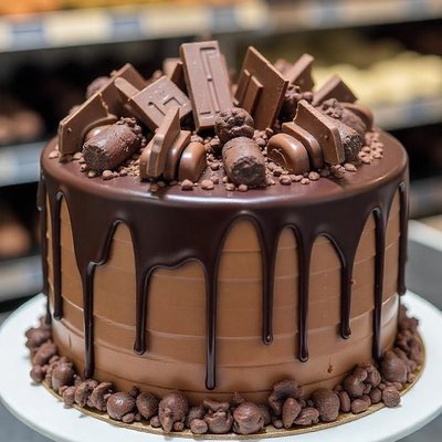 8 Inch Double Chocolate 