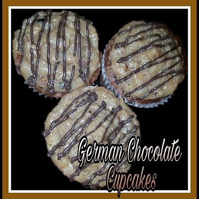 Cupcakes: German Chocolate