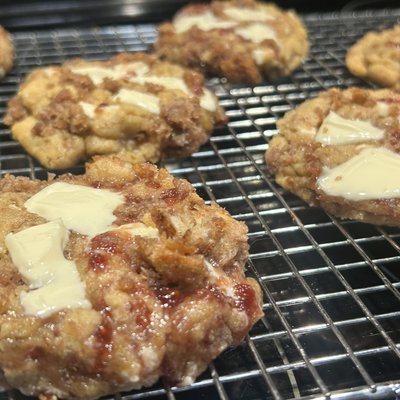 Sourdough Jam Cookies