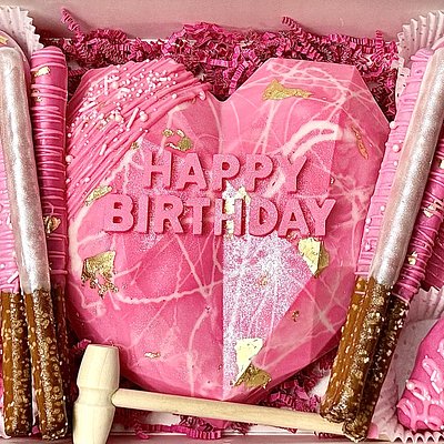 Birthday Smash Heart Box