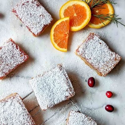 Cranberry Orange Bars