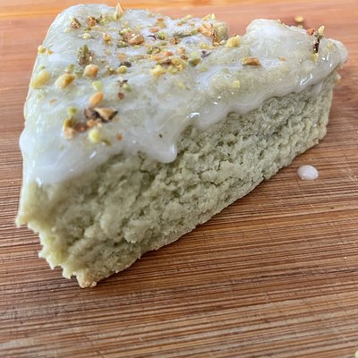 Pistachio Cream Scones