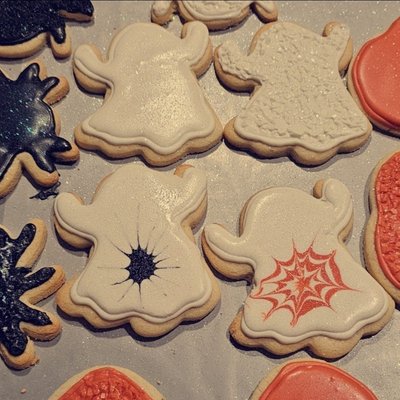 Halloween Decorated Sugar Cookies