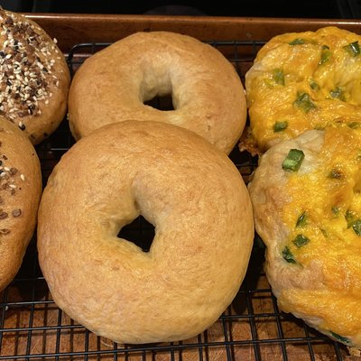 Variety Bagels - Plain - Jalapeño And Cheddar - Seasoned