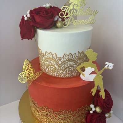Custom 360° Two Tier Cake