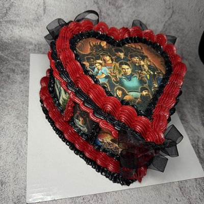 9inch Heart Cake (2 Layer)