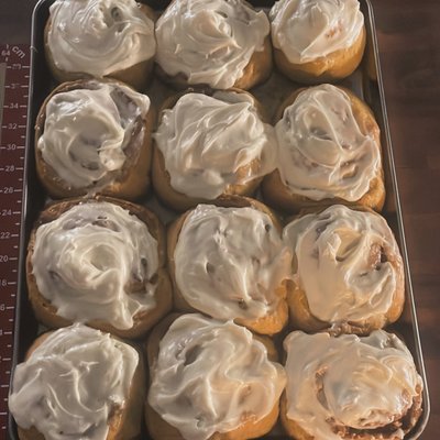 Sourdough Cinnamon Rolls 