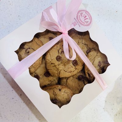 12 Brown Butter Sourdough Choc Chip Cookies