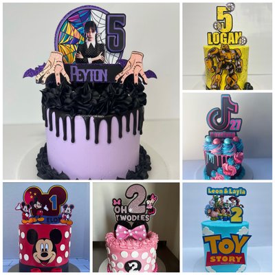 Cake Toppers (FOR OTHER BAKERS ONLY)