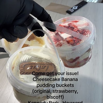 Cheesecake Banana Pudding Buckets 