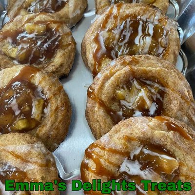 Apple Fritter Cookies