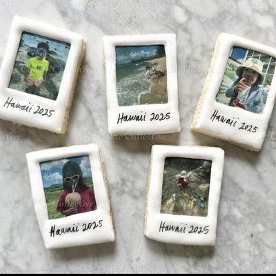 Polaroid Style Cookies