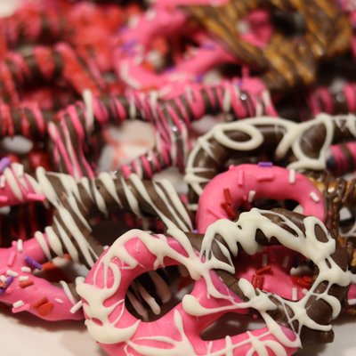 Chocolate Covered Sourdough Pretzels 10ct 