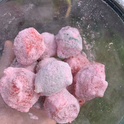 Soft candy grapes 
