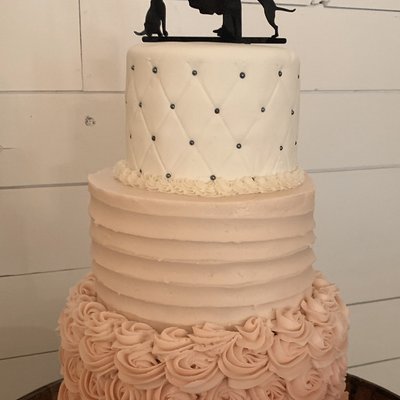 3 & 4 Tier Wedding Cake