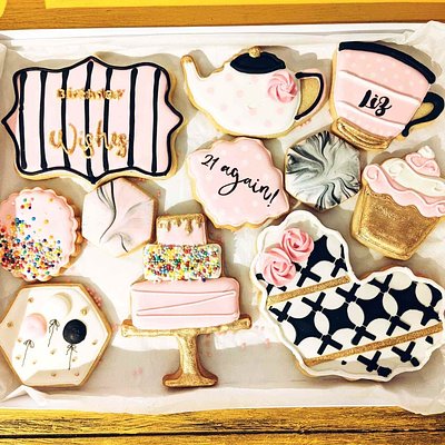 Birthday Girl Biscuits