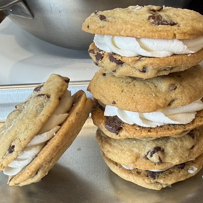 Sea Salt Chocolate Chip Cookie Sandwiches 2 Pack 