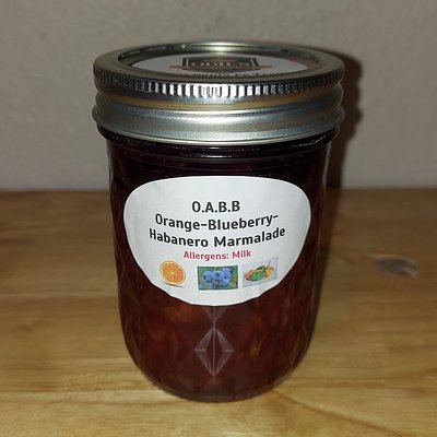 Blueberry-Orange-Habanero Marmalade
