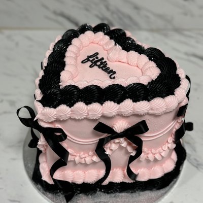 6 Inch Heart Shaped Cake 
