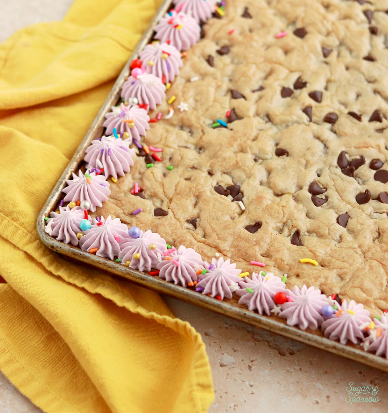 Chocolate Chip Cookie CAKE (10x15in sheet)