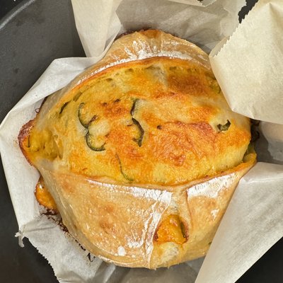 Jalapeno Cheddar Sourdough