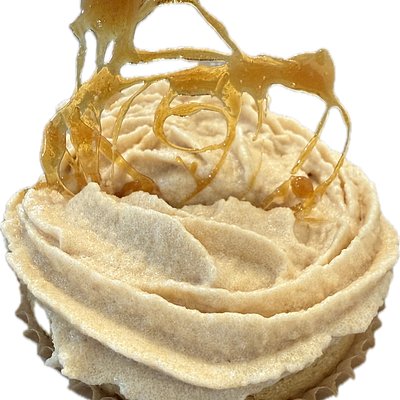Salted Caramel Cupcakes - 6 (Gluten-Free Ingredients)