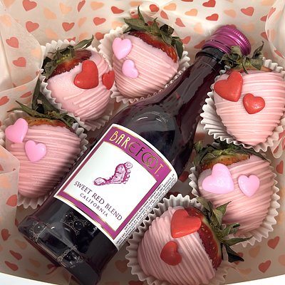 Mother’s Day Strawberries And Wine