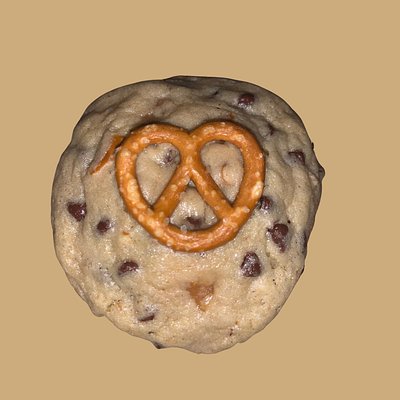 Texas Hold ‘Em Caramel Chocolate Chip Pretzel Cookie
