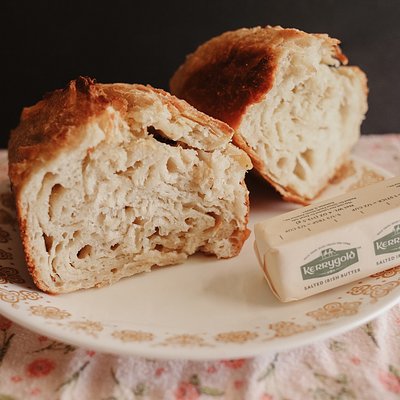 Butter Croissant Sourdough Bread