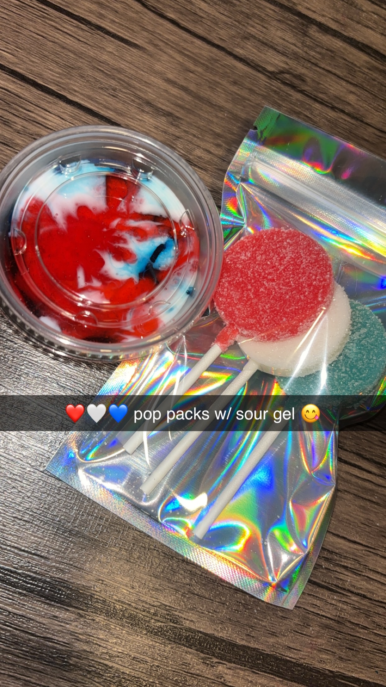 3 Pack Lollipops With Pop Rock Dipping Cup