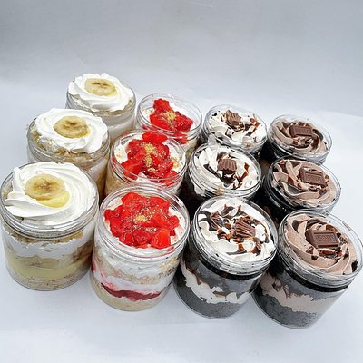 Cake Jars 6 Pack 