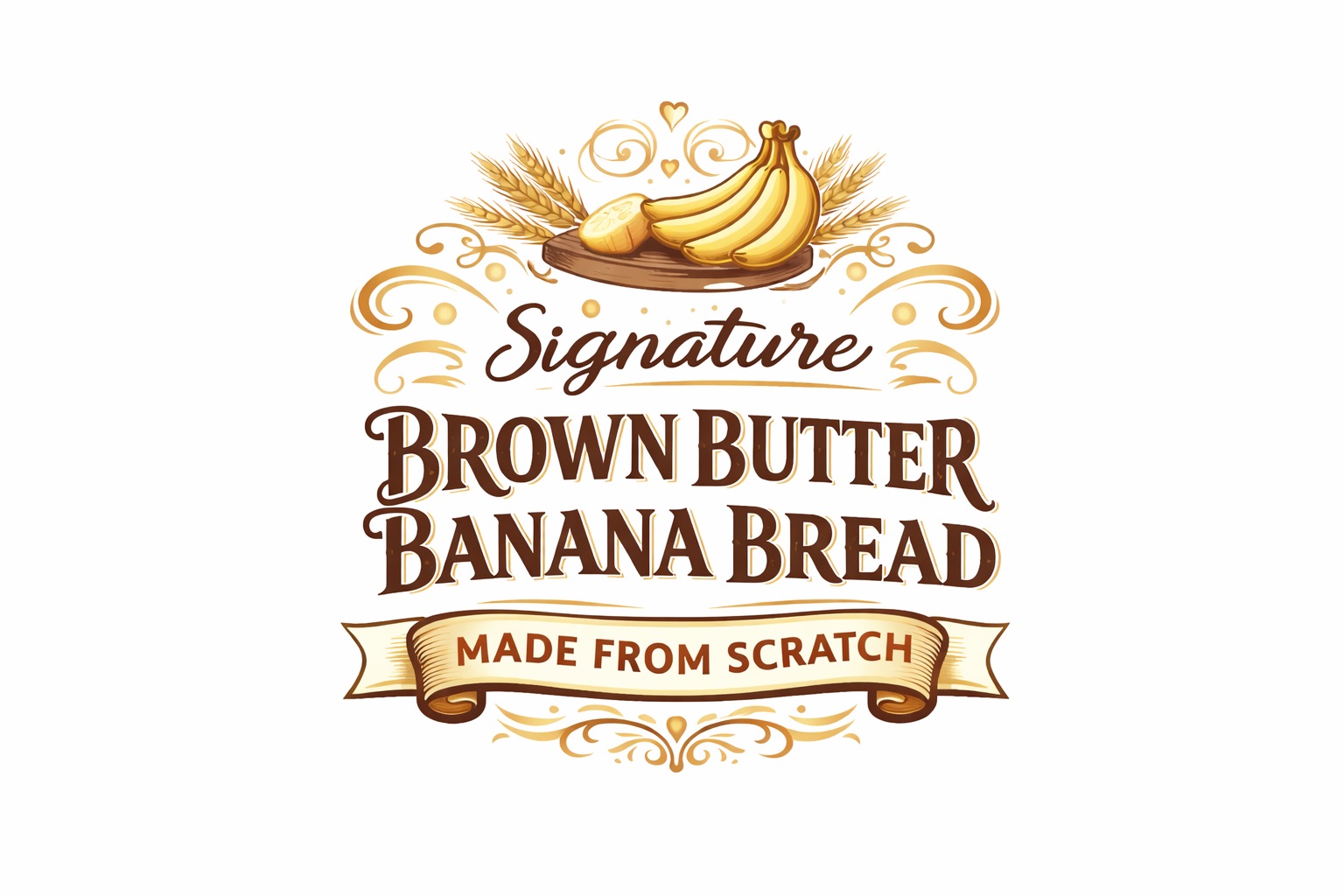 Signature Brown Butter Banana Bread