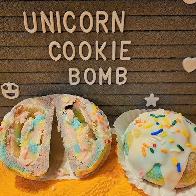 Unicorn Cookie Bomb