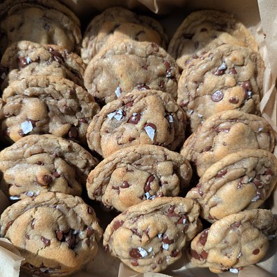Brown Butter Chocolate Chip Cookies Monster Size 