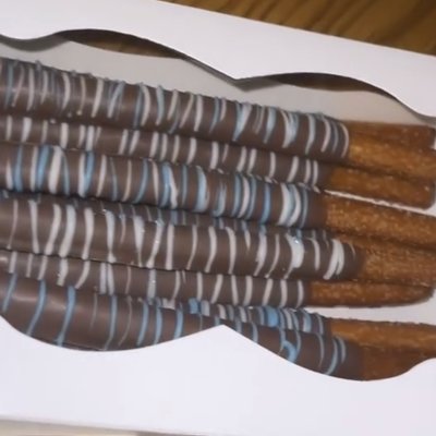Chocolate covered pretzels  