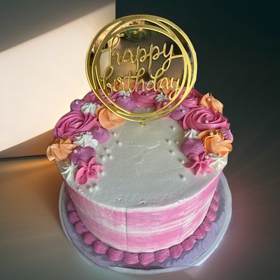 Layered Birthday Cake