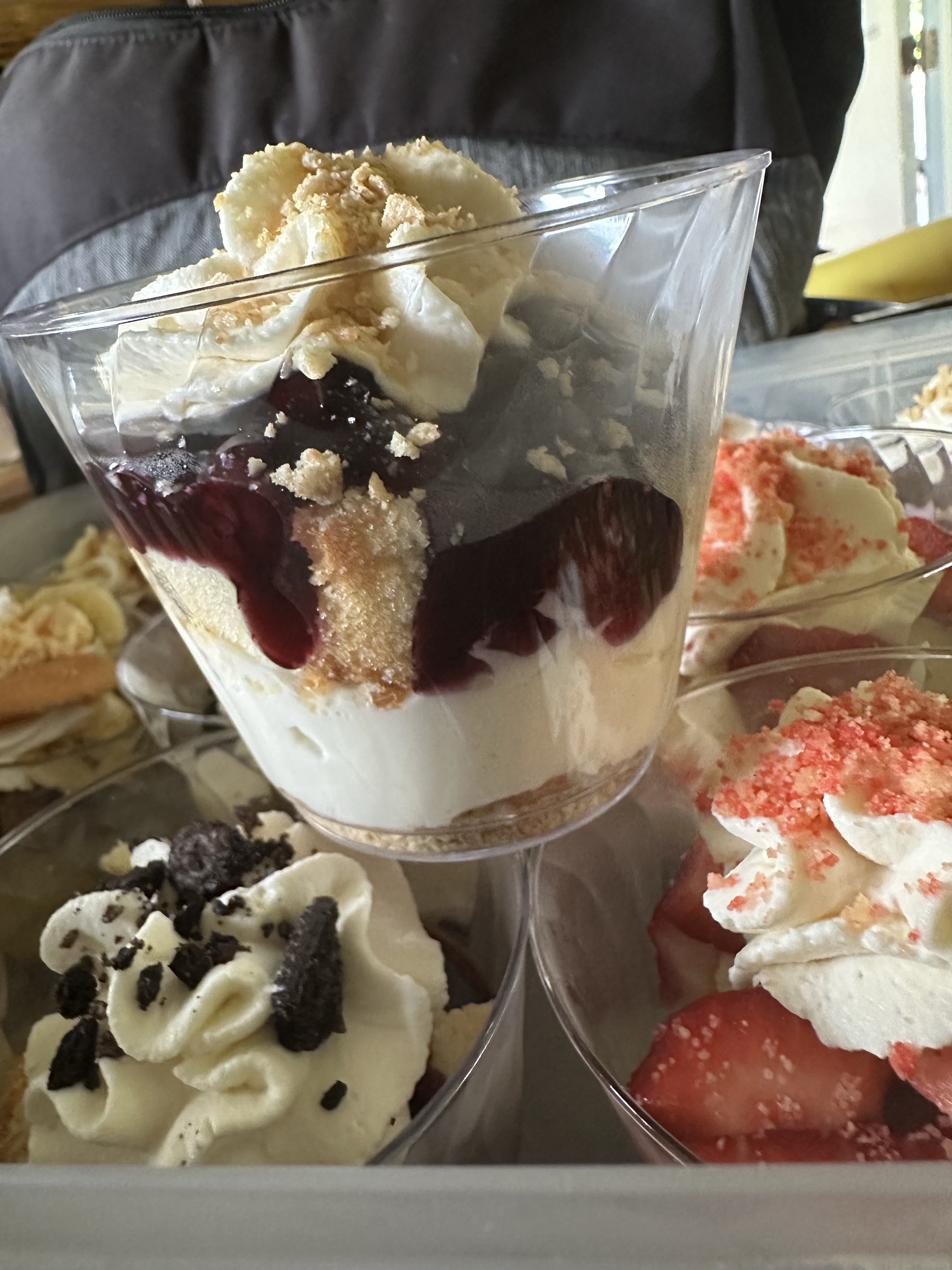 Blueberry Cheesecake Trifle Cups (20- 9oz cups)